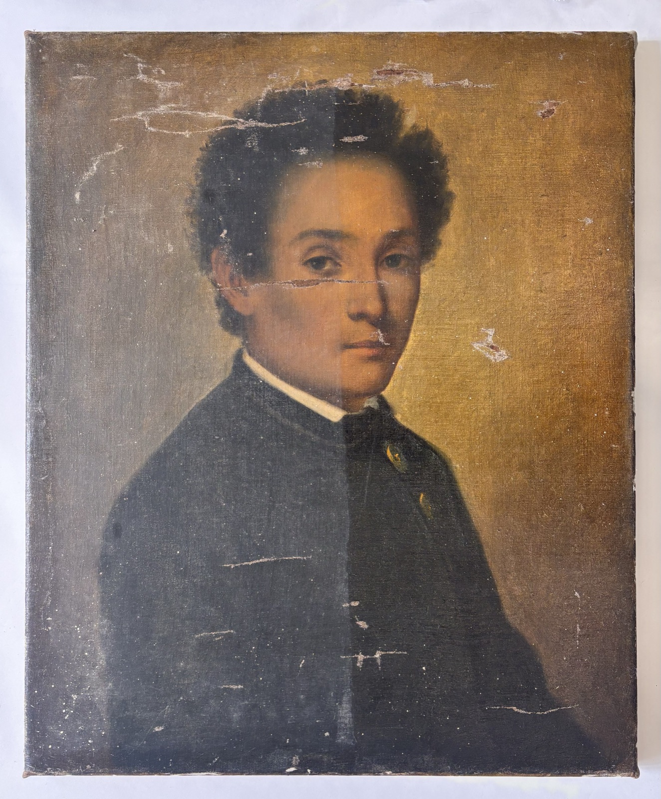 Restauración de pintura sobre tela